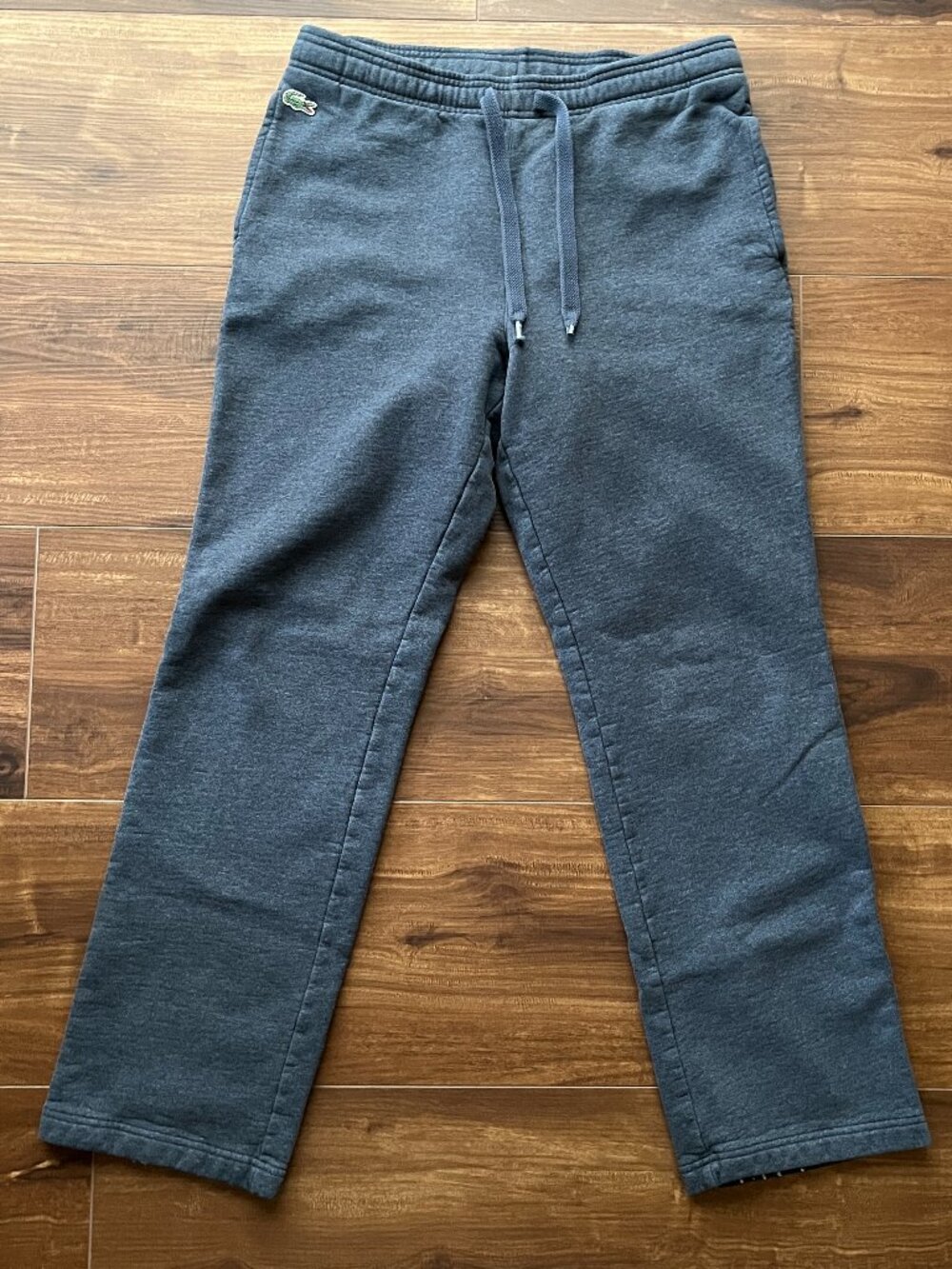 Lacoste Sport Brushed Fleece Open Leg SweatPants Preppy Lounge athleisure bloke